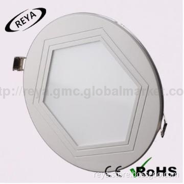 Round ultra-thin dimmable color temperature adjustable led panel light